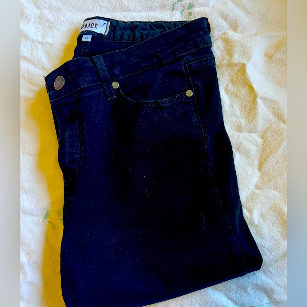 Paige Black Jeans Size 29